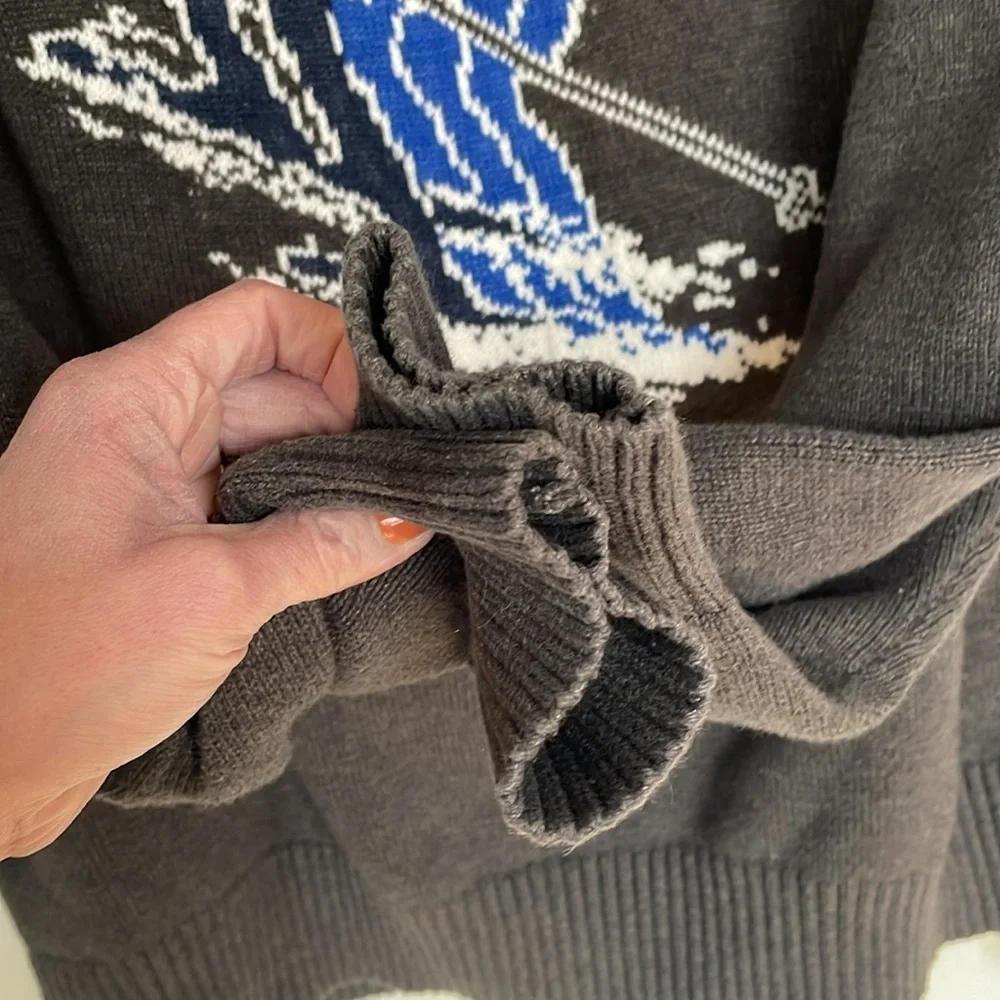 Urban pipeline men's grey Ski sweater XXL